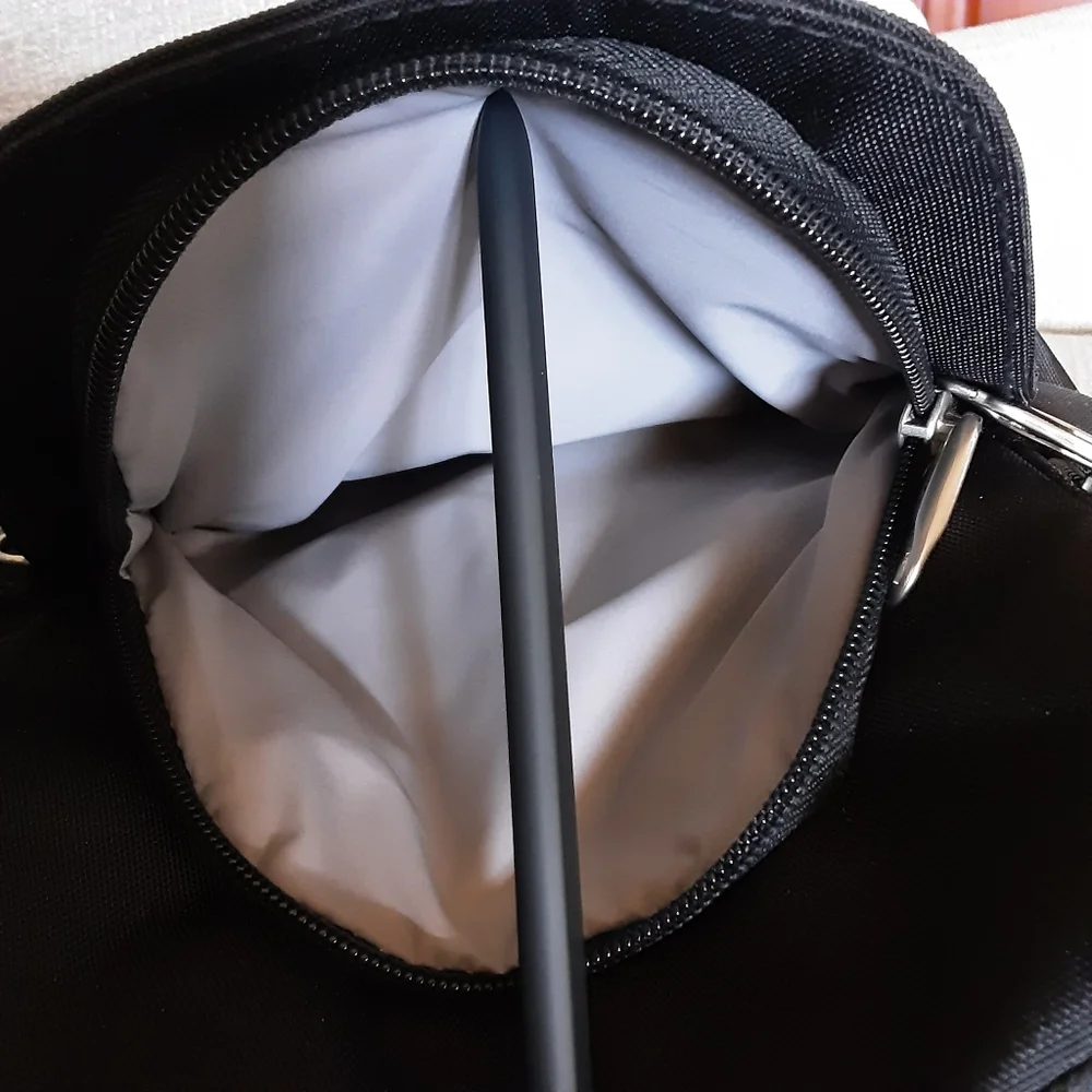 Travelon Black Anti-Theft Classic Crossbody Bag - Picture 6 of 13